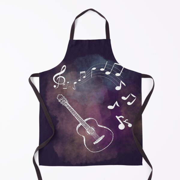 Item preview, Music notes falling - guitar designed and sold by LiskoDesign.