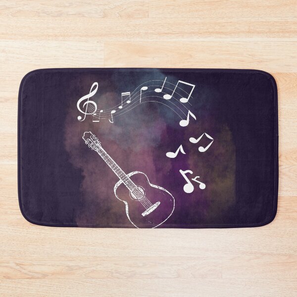 Item preview, Music notes falling - guitar designed and sold by LiskoDesign.