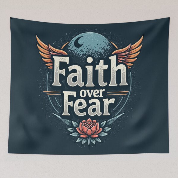 Item preview, Celebrate Easter with Faith Over Fear: Jesus Lives, Easter Victory Forever– 2 Timothy 1:7 designed and sold by ebocraft.
