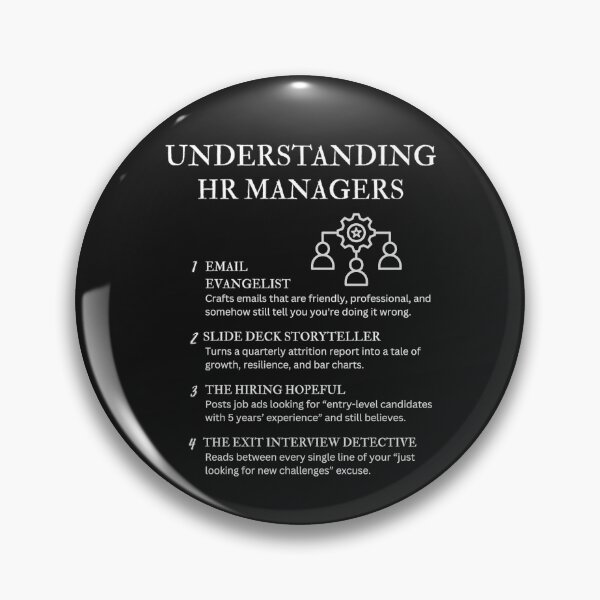Item preview, HR Slide Deck Storyteller – Funny Corporate Job Humor Quote – Black designed and sold by PsyFlow35.