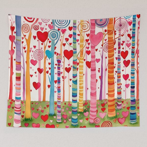 Item preview, Forest of Hearts, Coffee with Vicky designed and sold by VickyJo111.