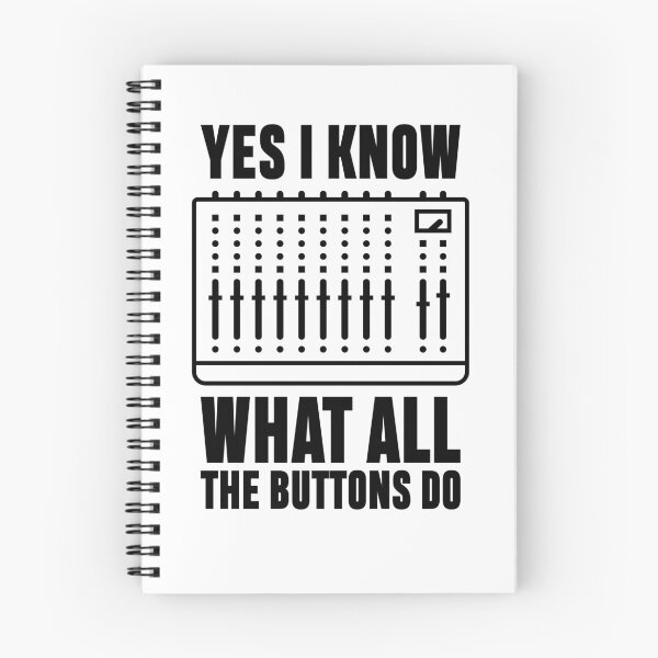 Item preview, Yes, I Know What All the Buttons Do – Funny Audio Tech T-Shirt designed and sold by ratartdesign.