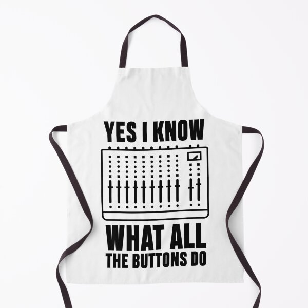Item preview, Yes, I Know What All the Buttons Do – Funny Audio Tech T-Shirt designed and sold by ratartdesign.