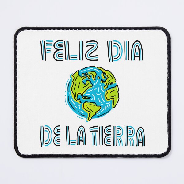 Vista previa del artículo con la obra «Feliz Dia De La Tierra Feliz Día De La Tierra Diseño divertido español», diseñado y vendido por Colorfulman.