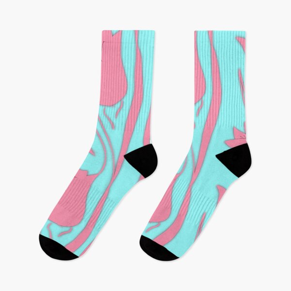 Item preview, Flamingo flower pattern designed and sold by Laura Redden.