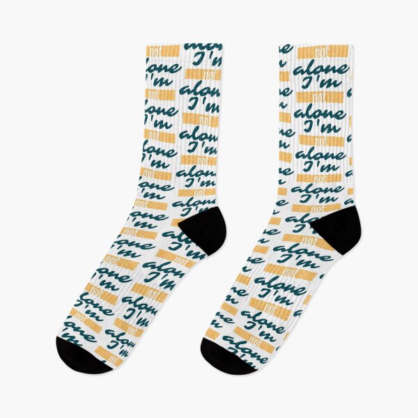 Item preview, I'm Not Alone Orange Highlighted Comfort Phrase designed and sold by SplashTastic.
