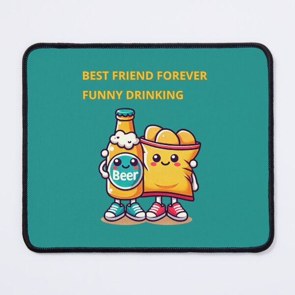 Item preview, Best Friend Forever Funny Drinking designed and sold by TrendsLook.