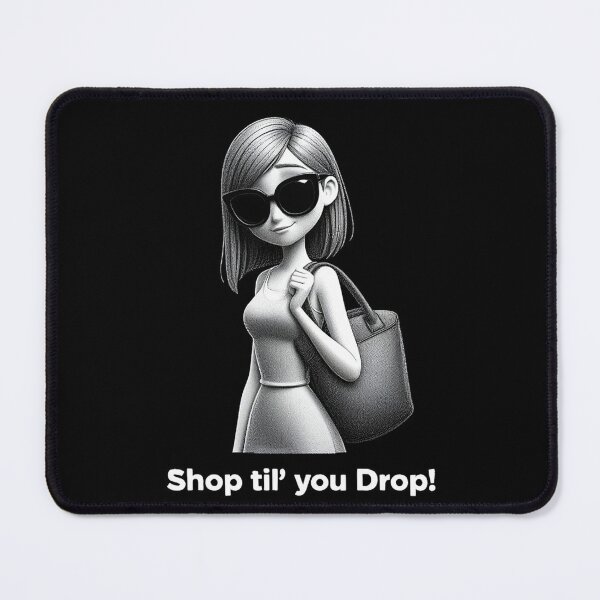 Item preview, Shop til' you drop! designed and sold by Vintage Designs +.