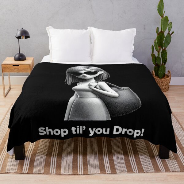 Item preview, Shop til' you drop! designed and sold by Vintage Designs +.