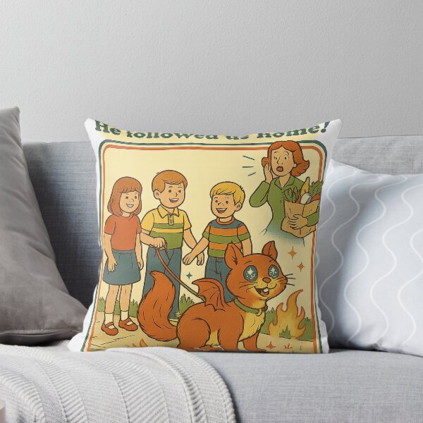 Item preview, Please Mom! Alien Pet Retro Comic Poster designed and sold by weirdfishes123.