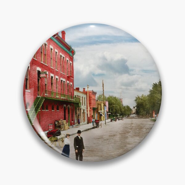Item preview, City - Ft Dodge IA - Central Ave 1907 - Panorama designed and sold by Mike Savad Photography.