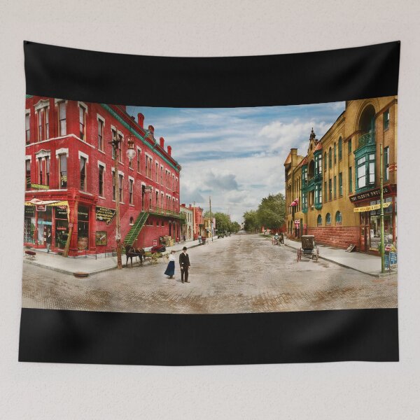 Item preview, City - Ft Dodge IA - Central Ave 1907 - Panorama designed and sold by Mike Savad Photography.