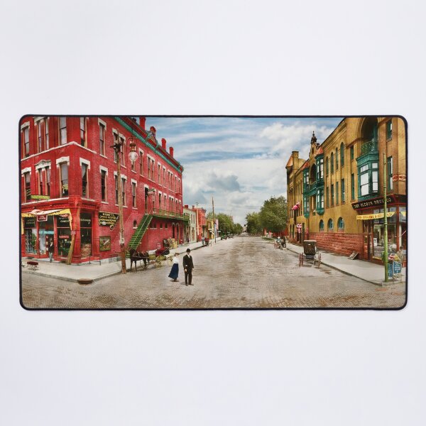 Item preview, City - Ft Dodge IA - Central Ave 1907 - Panorama designed and sold by Mike Savad Photography.