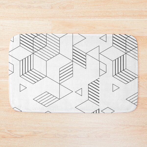 Item preview, Geomtric shapes in Black and White designed and sold by HanaiPrint.