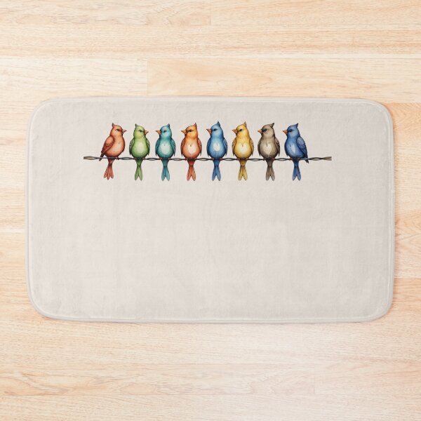 Item preview, Watercolor Birds on a Wire designed and sold by Our Bible Journey.