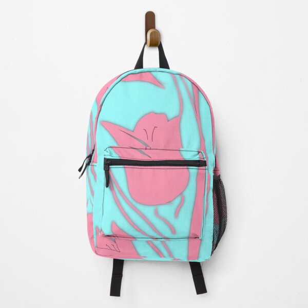 Item preview, Flamingo flower pattern designed and sold by Laura Redden.