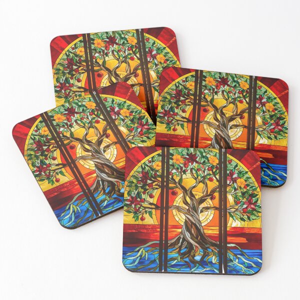Item preview, Tree of Life, Red Sky, Sun designed and sold by Lisie24.