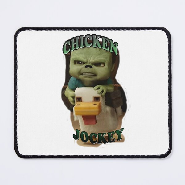 Item preview, minecraft movie chicken jockey designed and sold by jackson art station .