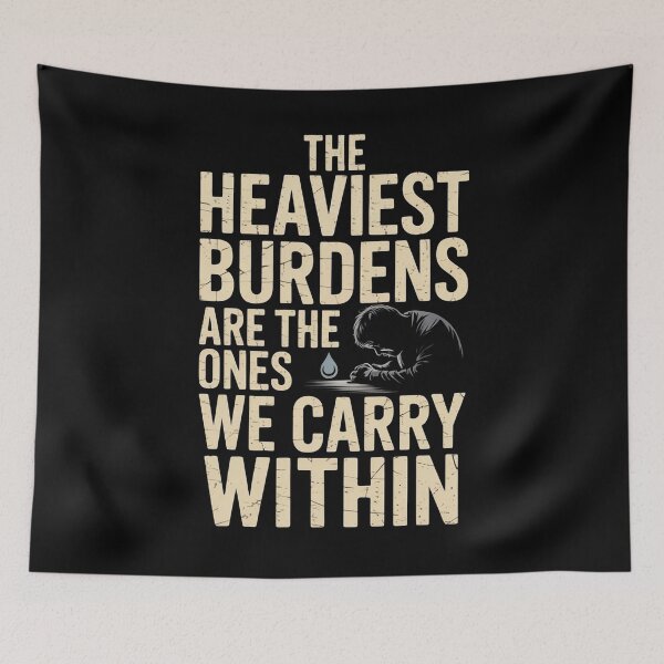 Item preview, The Heaviest Burdens Are The Ones We Carry Within designed and sold by Redgiant87x.