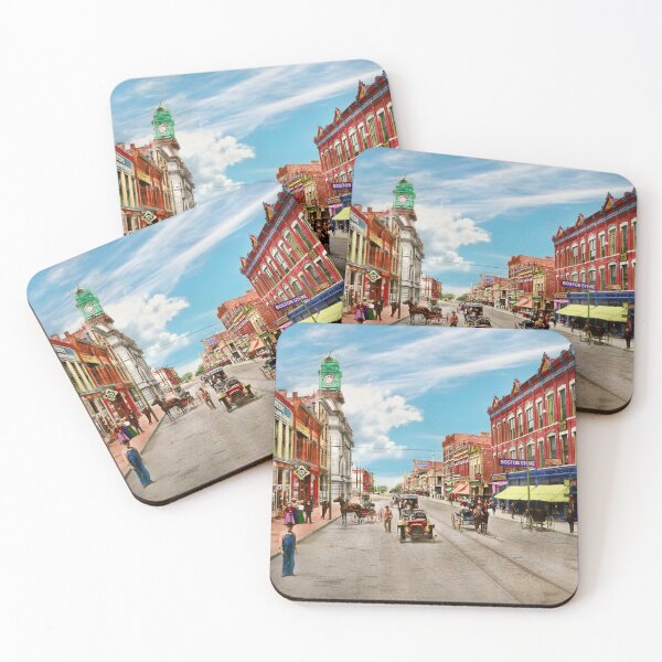 Item preview, City - Ft Dodge IA - Central Ave 1907 - LEFT SIDE 1 of 3 designed and sold by Mike Savad Photography.