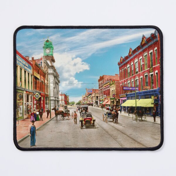 Item preview, City - Ft Dodge IA - Central Ave 1907 - LEFT SIDE 1 of 3 designed and sold by Mike Savad Photography.