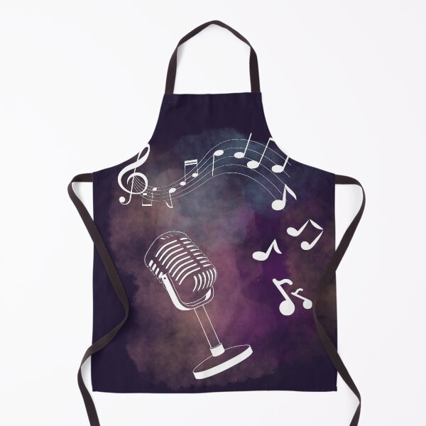 Item preview, Music notes falling - Microphone designed and sold by LiskoDesign.