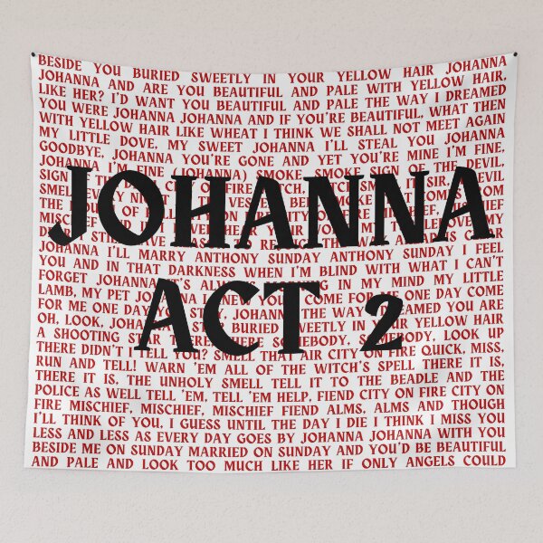 Item preview, Sweeney Todd lyrics designed and sold by broadwaygirl142.
