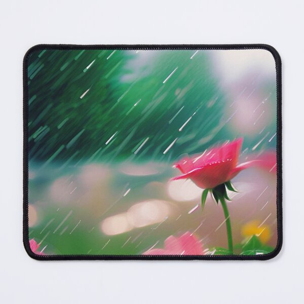 Item preview, Serenity of Rainfall Over Blooming Flowers 5 designed and sold by Tom-Johnson.