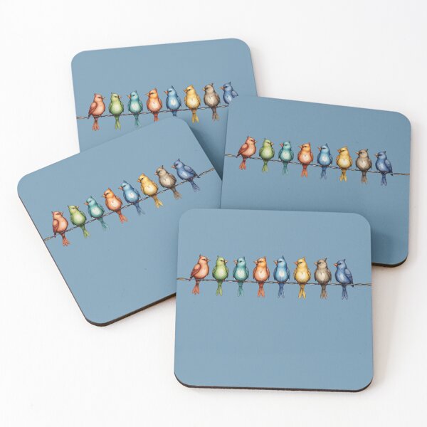 Item preview, Watercolor Birds on a Wire designed and sold by Our Bible Journey.
