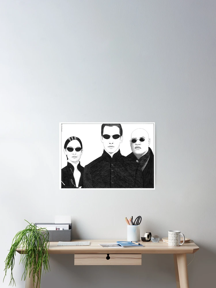 Thumbnail 2 of 3, Poster, Matrix designed and sold by PascalTavarner.