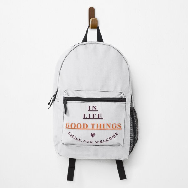 Item preview, Smile and welcome good things in life designed and sold by ATime7Day.