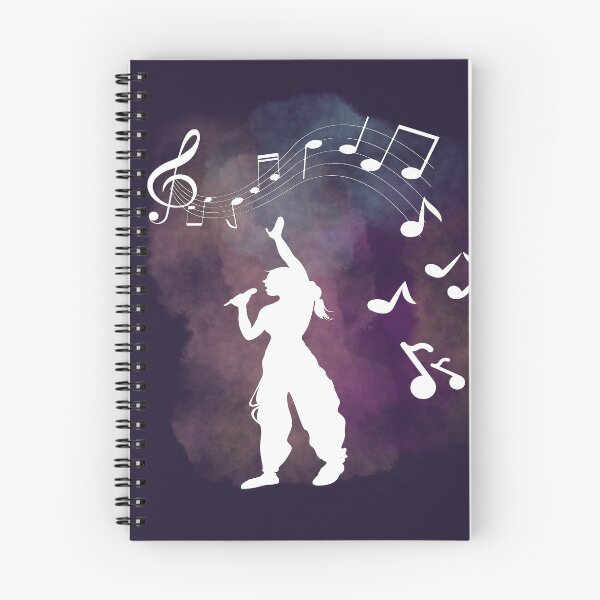 Item preview, Music notes fall - Rapper designed and sold by LiskoDesign.