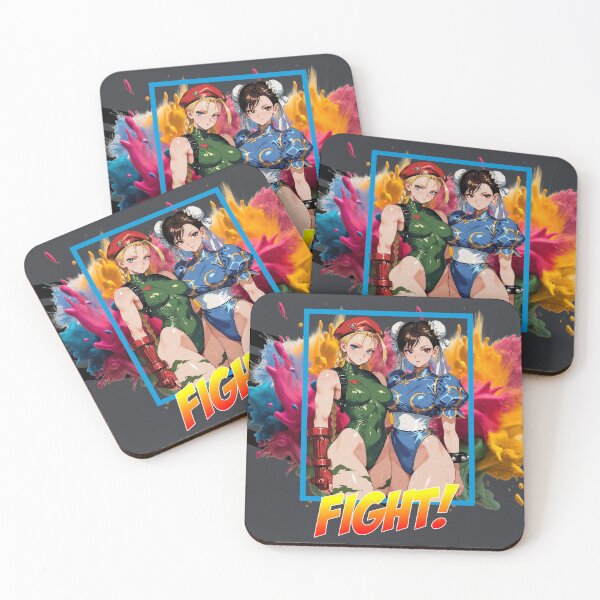Item preview, STREET FIGHTERS - FIGHT! - GIRLS WOMEN ARCADE GAME designed and sold by CuPensky.