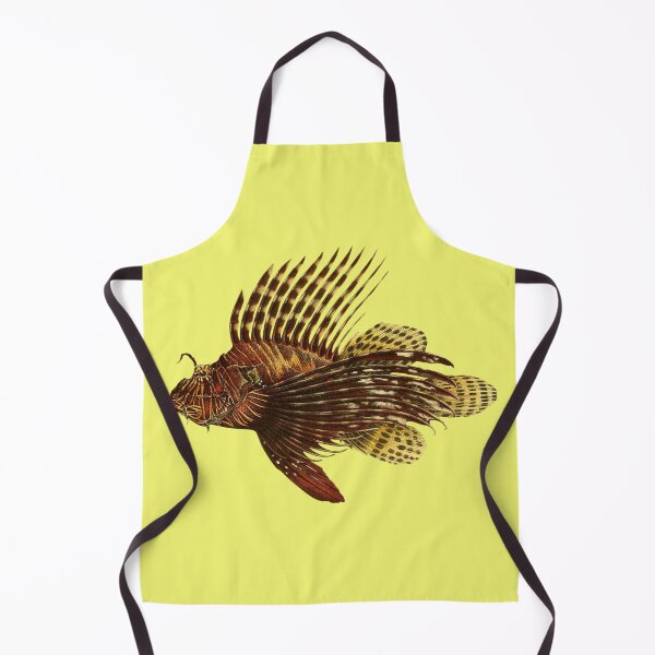 Item preview, Antique Coral Reef Lionfish  designed and sold by IrisAndIvy.