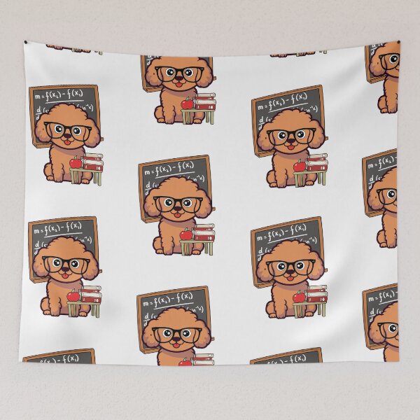 Item preview, Funny Brown dog is teaching designed and sold by Pet Station.