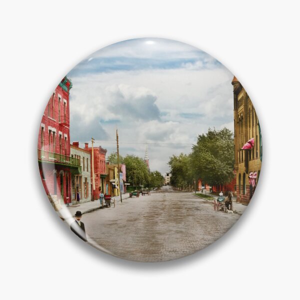 Item preview, City - Ft Dodge IA - Central Ave 1907 - CENTER  2 of 3 designed and sold by Mike Savad Photography.