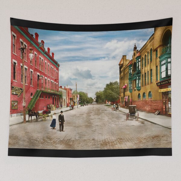 Item preview, City - Ft Dodge IA - Central Ave 1907 - CENTER  2 of 3 designed and sold by Mike Savad Photography.