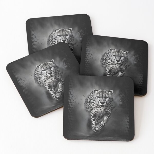 Item preview, Running Cheetah Leopard Lion Hustle Mindset designed and sold by BlessLifePrints.