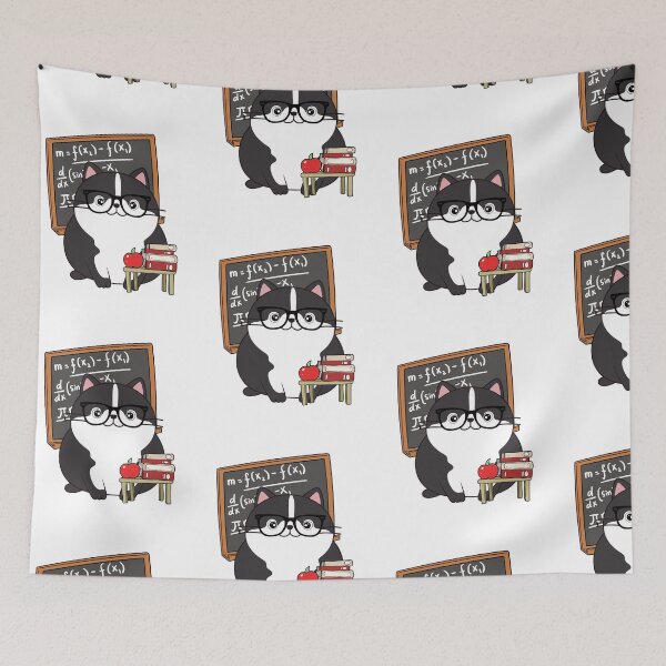 Item preview, Funny fat cat is teaching designed and sold by Pet Station.