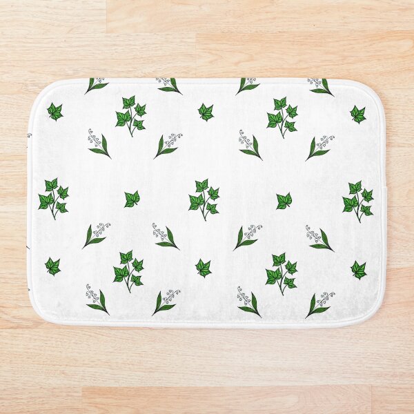 Item preview, Simple Ivy Leaves and Lily of the Valley Scatter Pattern designed and sold by Elatedowl.