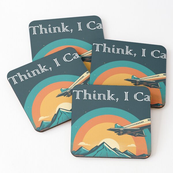 Item preview, I Think I Can Retro Motivational T-Shirt designed and sold by Prithbyshop.