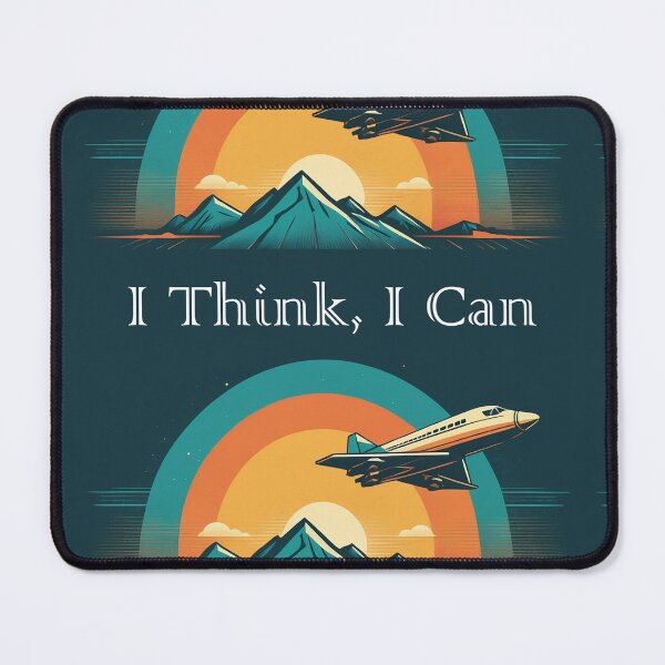 Item preview, I Think I Can Retro Motivational T-Shirt designed and sold by Prithbyshop.