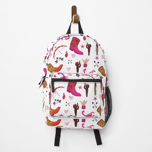 Item preview, Western Americana and Canadiana Pinks on white background designed and sold by phatlizzardart.