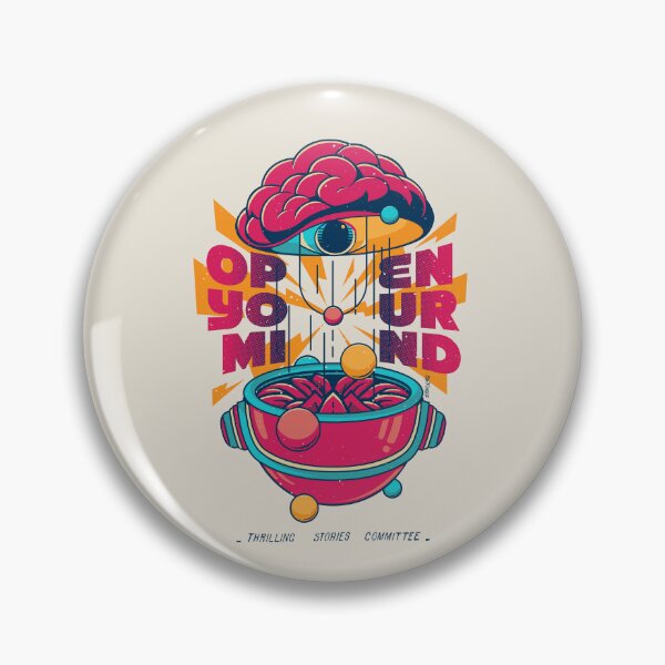 Item preview, Open Your Mind T-shirt Graphic Design Illustration designed and sold by atspali.