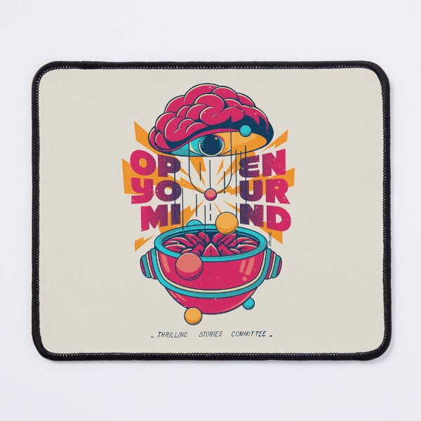 Item preview, Open Your Mind T-shirt Graphic Design Illustration designed and sold by atspali.