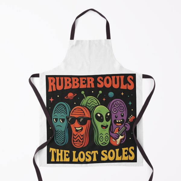 Item preview, Rubber Souls – The Lost Soles | Funny Shoe Ghost Sticker designed and sold by WAUZ.