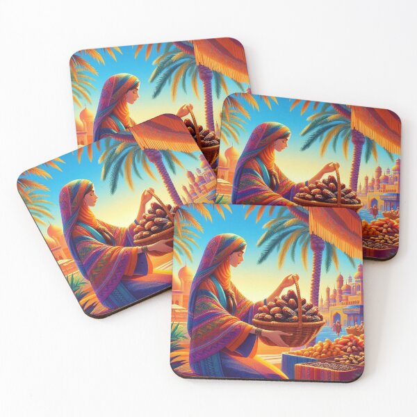 Item preview, Colorful scene with dates designed and sold by Sigtrix.