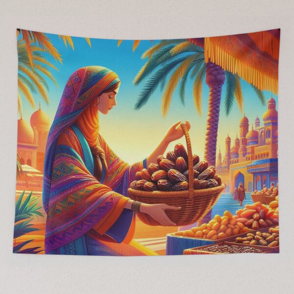 Item preview, Colorful scene with dates designed and sold by Sigtrix.