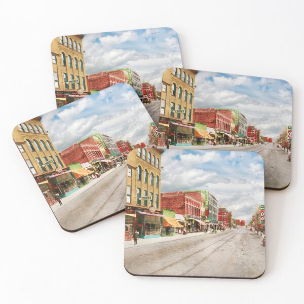 Item preview, City - Ft Dodge IA - Central Ave 1907 - RIGHT SIDE 3 of 3 designed and sold by Mike Savad Photography.