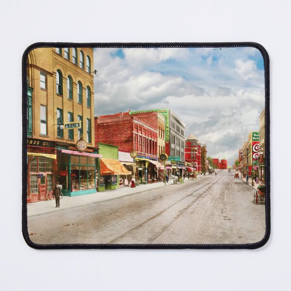 Item preview, City - Ft Dodge IA - Central Ave 1907 - RIGHT SIDE 3 of 3 designed and sold by Mike Savad Photography.